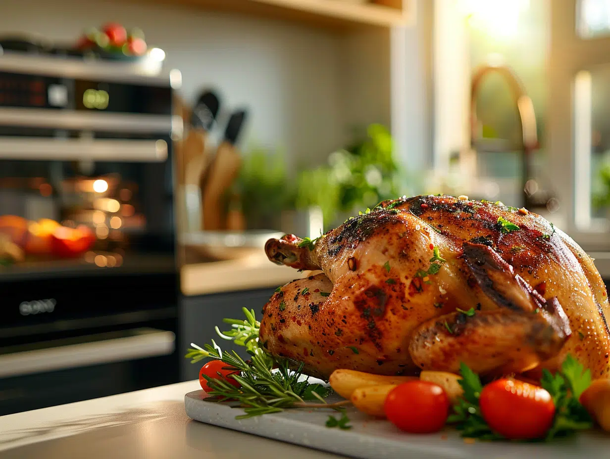 Comment réaliser un poulet entier rôti au Cookeo en un tour de main