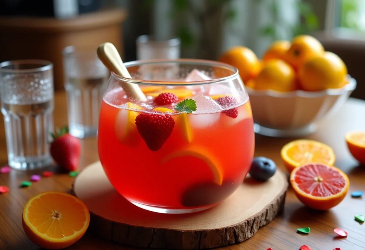 Secrets d’une recette de punch pour 20 personnes parfaite