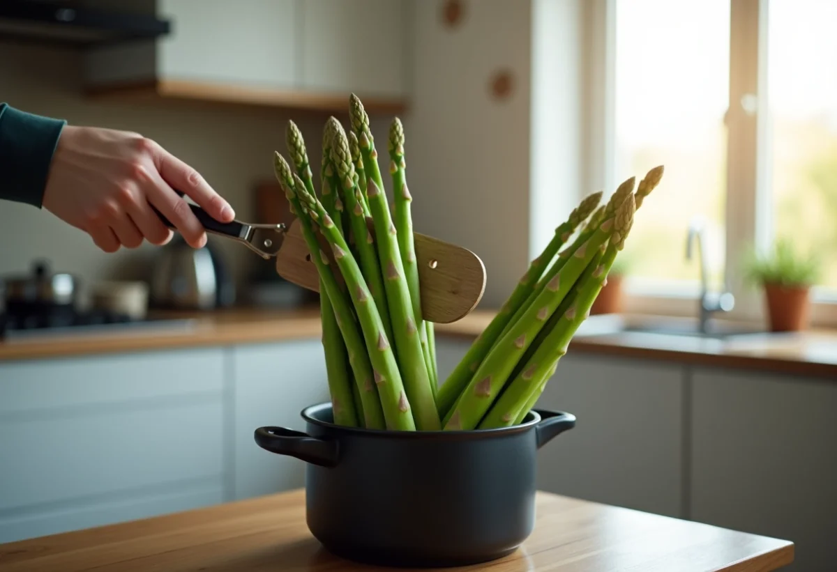 Asperges congelées en cocotte-minute : méthode rapide